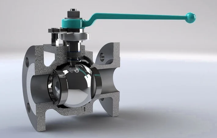 Top klapan (ball valve)